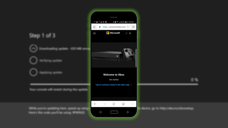 Complete Xbox One Console Setup Using The Mobile App Xbox Support