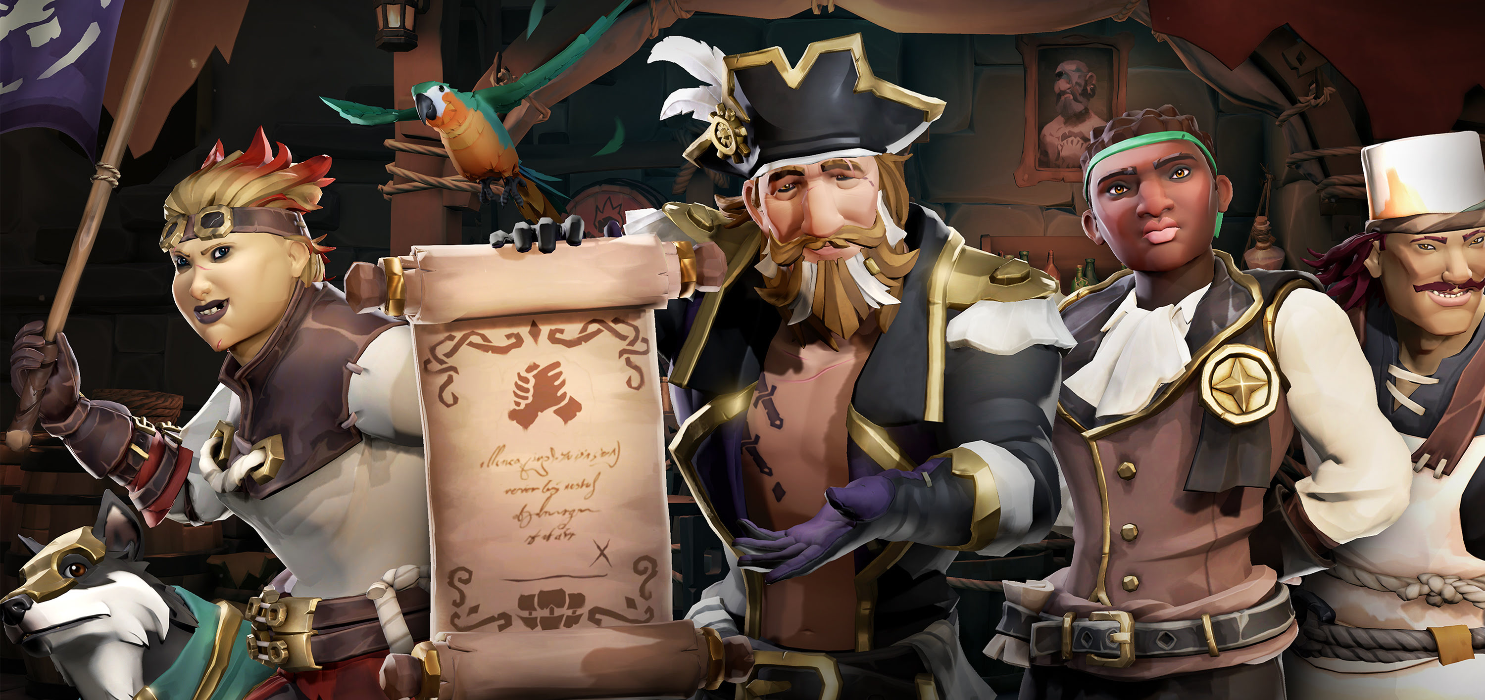 Sea of Thieves adding cats (in hats) and a new trading company in