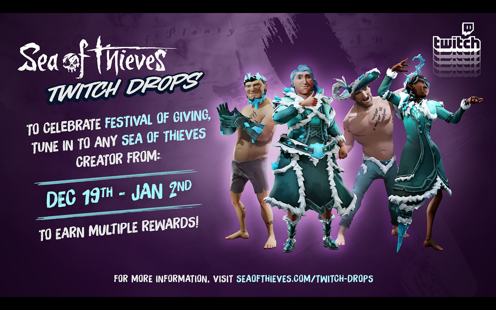 Sea of Thieves - Get Involved in This Year's Festival of Giving!