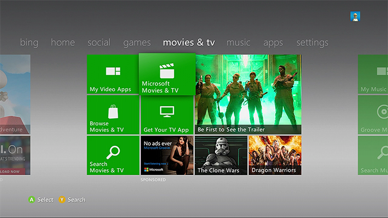 Stream media using Windows Media Player with Xbox 360