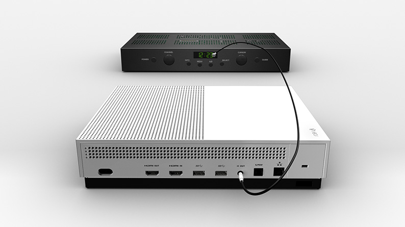 G Herenhuis garage IR-verlengkabels gebruiken bij Xbox One | Xbox Support