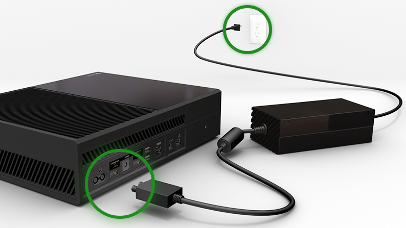 Verdeelstuk Economisch het formulier Reset your Xbox One power supply unit | Xbox Support