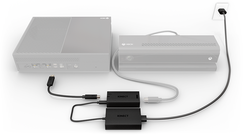 radiador fusión paraguas Conectar un sensor Kinect a una Consola Xbox One S o Xbox One X | Xbox  Support