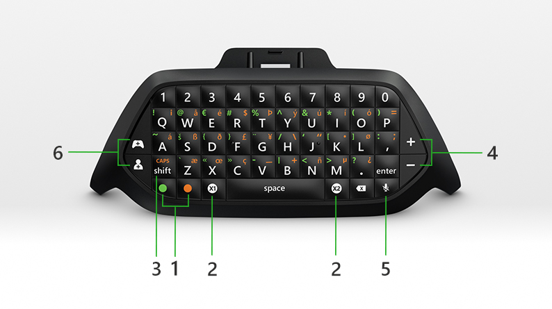 xbox one x controller keyboard