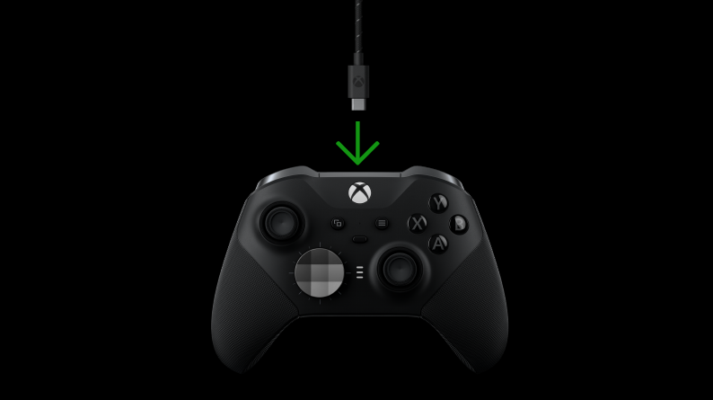 Charger votre manette sans fil Xbox Elite série 2