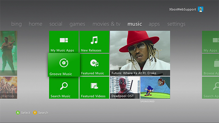 Video xbox on sale video player