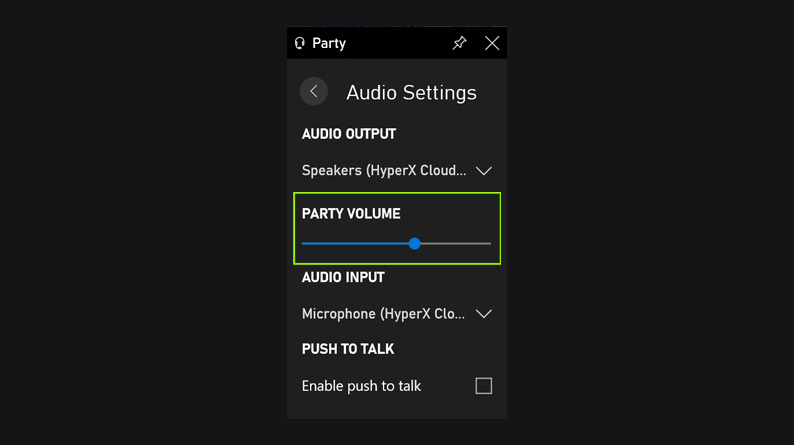 Xbox series x party chat with xbox discount one