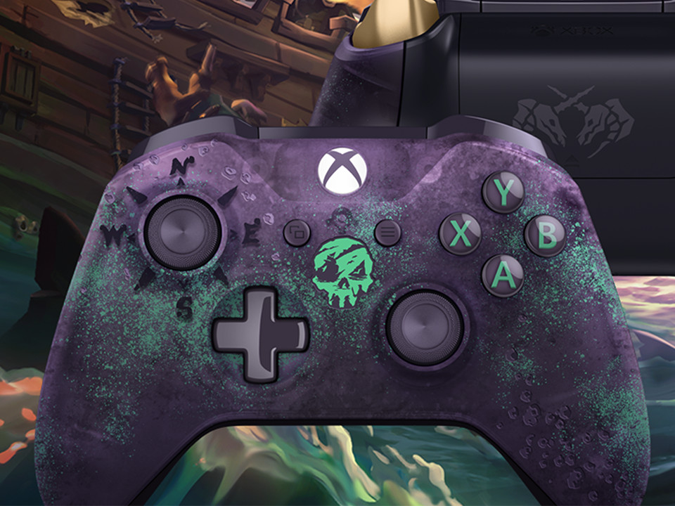 xbox one wireless controller sea of thieves