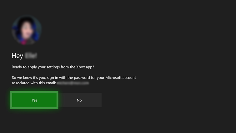 モバイル アプリを使用して Xbox One 本体の設定を完了する Xbox Support