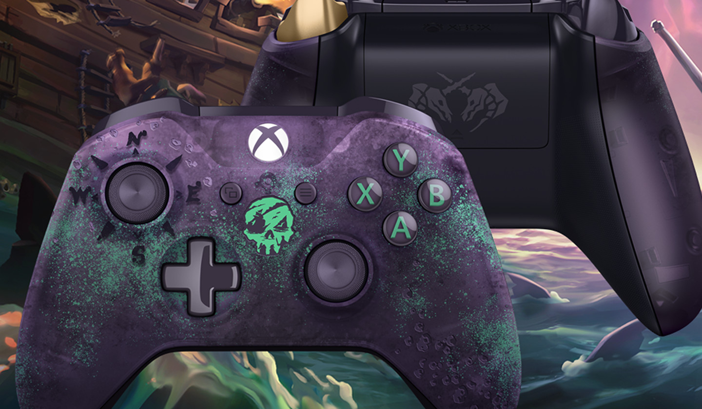 xbox one s sea of thieves controller