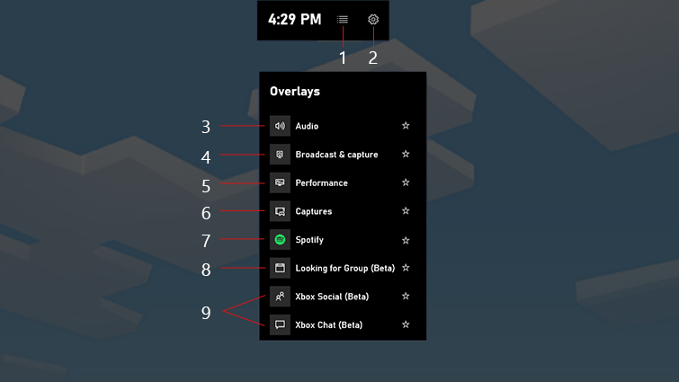 Overlay menu. Xbox Overlay Windows 10. Xbox game Bar icon. Оверлей меню. Где находятся Скриншоты Xbox game Bar.