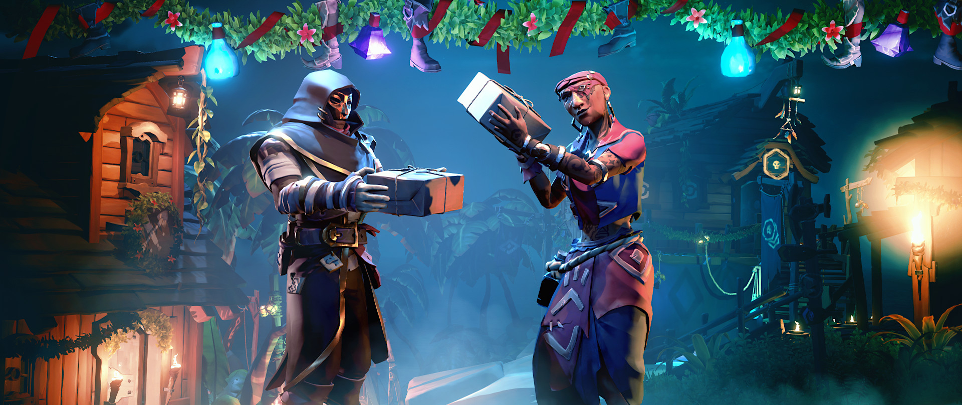 Gamasutra Press Releases Sea Of Thieves Celebrates The Festival Of Giving In December S Free Update